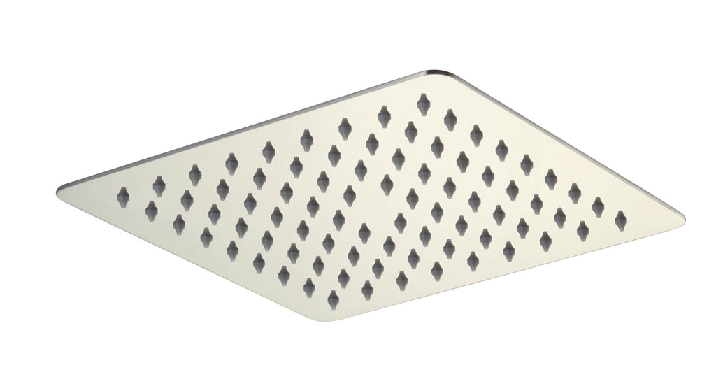 Chrome Square Shower Head | Agua Canada